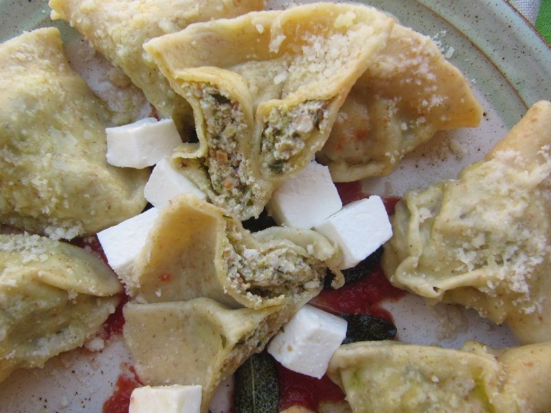 Campanule di Pasta Ripiene