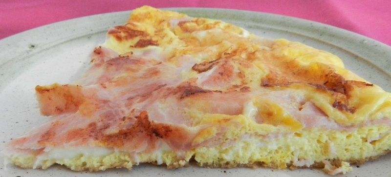 Frittata Prosciutto e Mozzarella