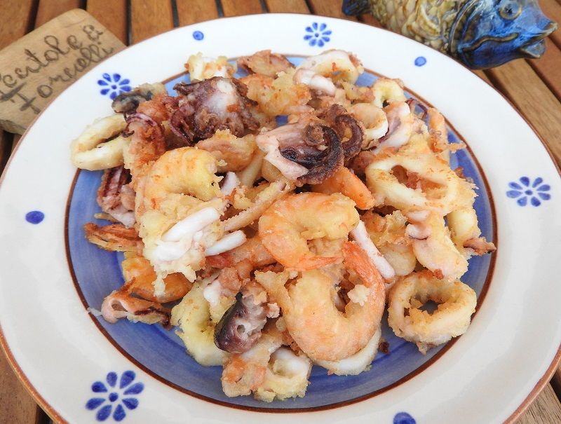 Frittura di Calamari e Gamberetti