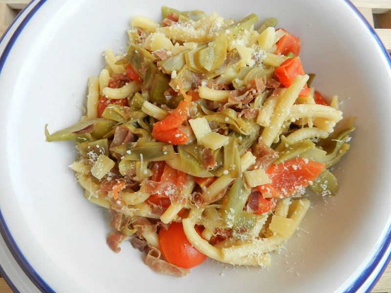 Maccheroni con Carciofi