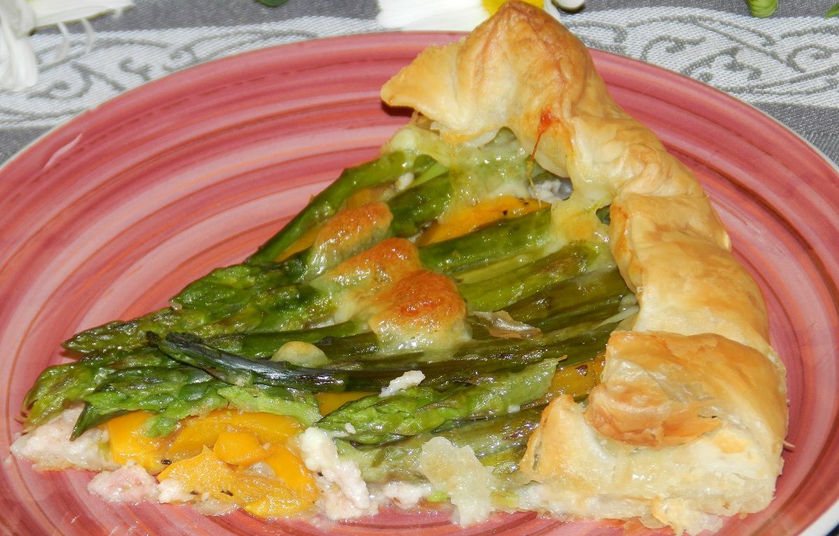 Sfoglia asparagi e peperoni