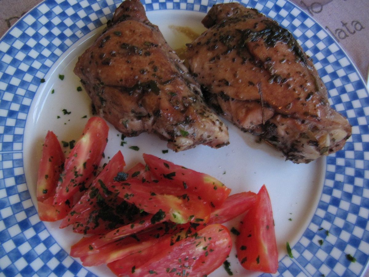 Sottocosce di pollo arrosto