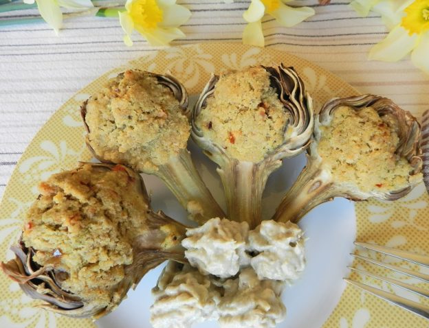 Carciofi ripieni al forno