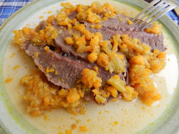 Brasato di manzo con verdure