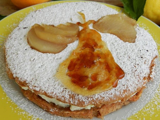 Torta Amalfitana Ricotta e Pere